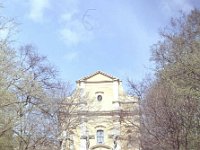 Crkva sv. Franje Ksaverskog oko 1970. godine (Foto S. Sacher)